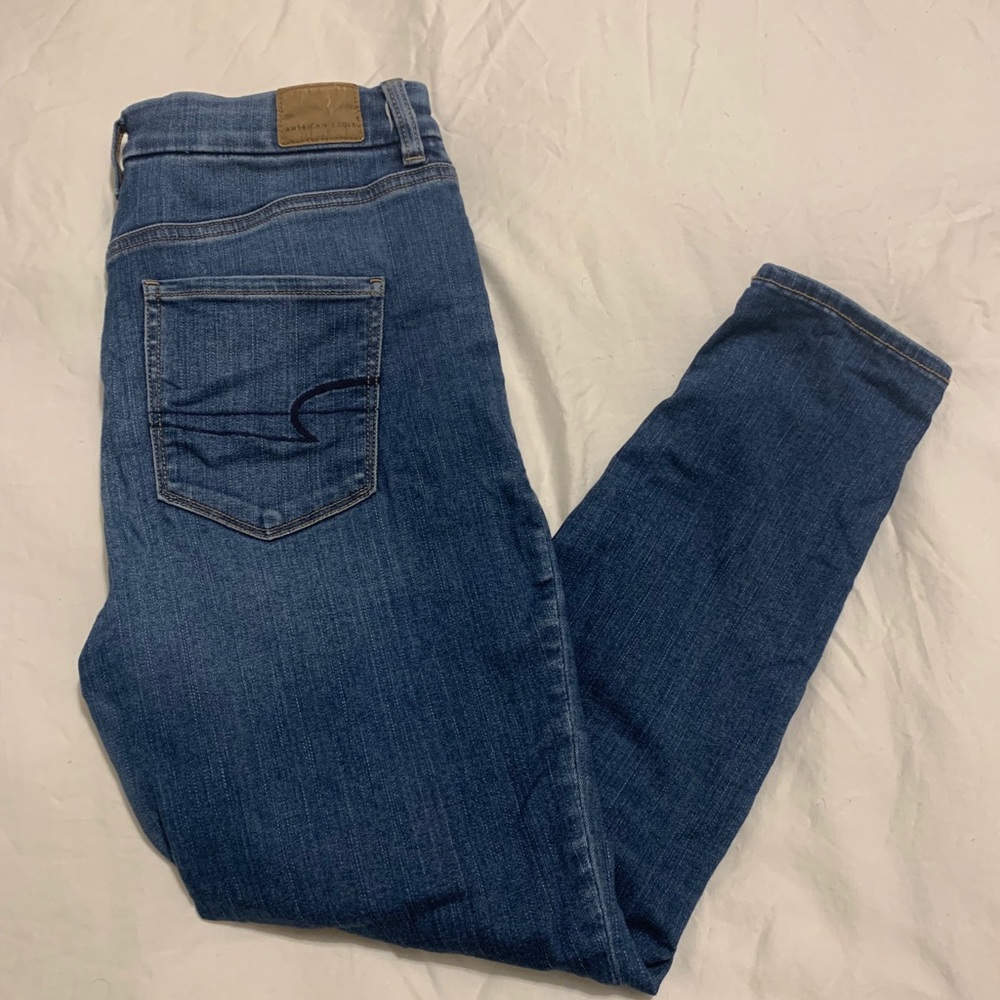 American Eagle curvy high rise jeggins